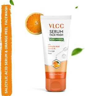 VLCC Serum Facewash with Salicylic Acid Serum & Orange Peel for Deep Pore Clean Face Wash
