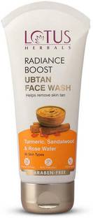 LOTUS HERBALS RADIANCE BOOST UBTAN Face Wash