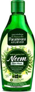 Parampara Ayurved Neem Face & Body Wash for Protect Acne Pimples and Blemishes Face Wash
