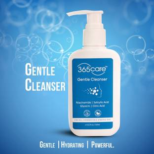 365Care Gentle Cleanser  with Niacinamide, Glycerin & Panthenol – pH Balanced Cleanser for Sensitive & Acne-Prone Skin 125ml Face Wash