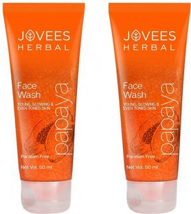 JOVEES Papaya 50ml facewash Pack of 2 Face Wash