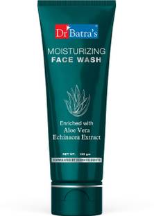 Dr Batra's Moisturizing  Enriched With Aloe Vera Soft ,Hydrated & Supple Skin - 100 gm Face Wash