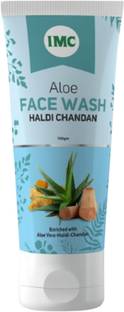 IMC Aloe  With Haldi Chandan | Prevents Acne, Pimples, Wrinkles & Tanning Face Wash