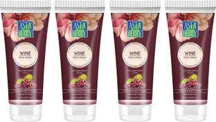 ASTABERRY Wine - (Pack of 4) 4*60ml Face Wash