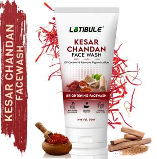 Latibule Kesar Facewash For Skin Brightening & Lightening , Pimple Removing , Anti-Acne facewash Face Wash
