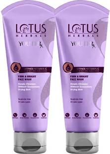 LOTUS HERBALS YouthRx Firm & Bright  with Bakuchiol Retinol & Vitamin C Face Wash