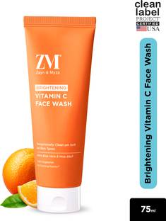 ZM Zayn & Myza Bright Me Up Vitamin C  with Aloe Vera & Holy Basil All Skin Type, 75ML Face Wash
