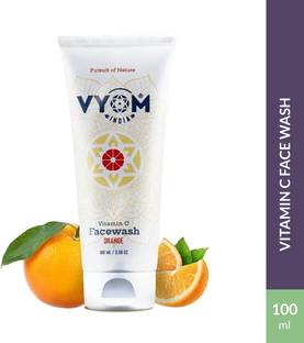 VYOM INDIA Vitamin C Orange |Glow Boost & Hydration|Purely Organic & Plant Based Face Wash