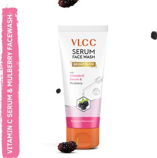 VLCC Serum Facewash with Vitamin C Serum & Mulberry to Reduce Blemishes & Bright Glow Face Wash
