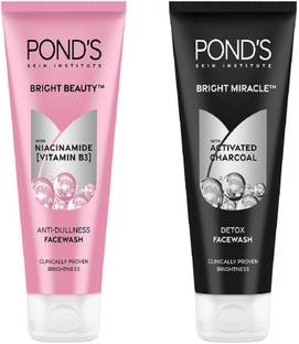 POND's Bright Beauty Spot-less Glow + Pure Detox Anti-Pollution Purity Face Wash
