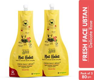 Nat Habit Fresh Delicate Rose Ubtan Face Wash