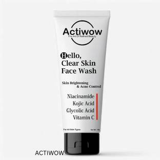 ACTIWOW Hello  for Blemish-Free Look Face Wash