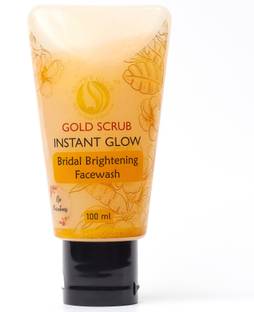 Snowy Glow 24k Gold Brightening Facewash For Reduce Dark Spots & Pigmentation, Lightens skin Complexion For All Skin types Face Wash