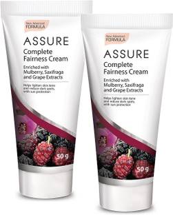 ASSURE Complete Fairness Cream Enriched with Mulberry, Saxifraga and Grape Extracts