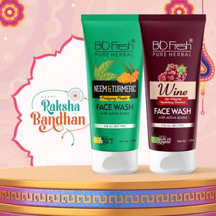 Biofresh Pure Herbal Neem Turmeric & Papaya  Face Wash