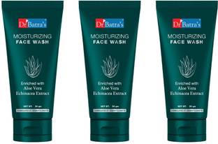 Dr Batra's Moi Moisturizing - 150ml (pack of 3, 50ml each) Face Wash