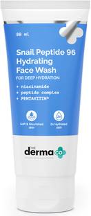 The Derma Co Snail Peptide 96 Hydrating | Snail Mucin, Niacinamide, Peptide Complex & PENTAVITIN | 2x Hydration With Moisture Lock Face Wash