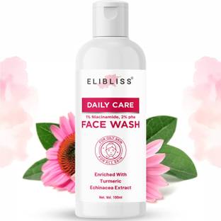 ELIBLISS Daily Care Face Cleanser for Glowing Skin, Dirt Removal and Reduce Acne Face Wash