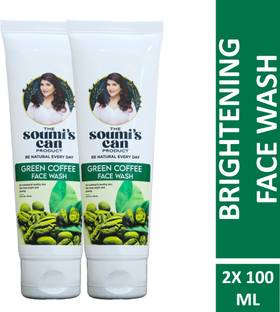 The Soumi's Can Product Green Coffee  (Pack of 2) Face Wash