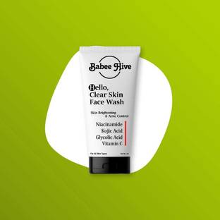 Babeehive HELLO CLEASING FACE WASH NIACINAMIDE AND SKIN BRIHTNING FACE WASH 100 ML Y7687 Face Wash
