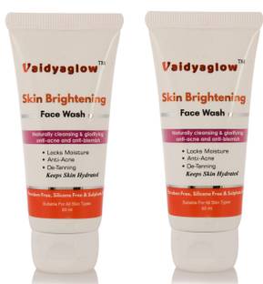Vaidyaglow Daily Brightening  for Glowing & Clear Skin Face Wash