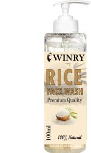winry Glow Naturally with Our Rice  – Perfect for All Skin Types! Face Wash
