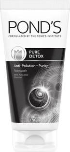 POND's PURE DETOX ANTI-POLLUTION PURITY FACE WASH WITH ACTIVATED CHARCOAL EACH 200ML X 1PCS Face Wash