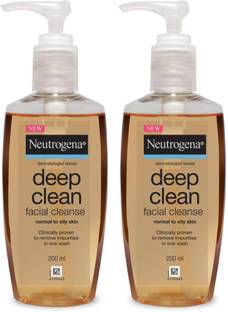 NEUTROGENA Deep Clean Facial Cleanser Face Wash