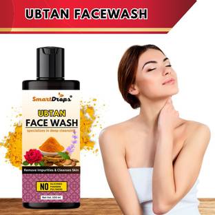 smartdrops Ubtan For Skin Brightening and Oily Skin- Tan Removal Pimple Removing  Face Wash