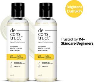 deconstruct 2% Niacinamide Brightening  | Cleanses & Rejuvenates Skin Face Wash