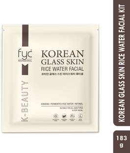 FYC PROFESSIONAL Korean Glass Skin Rice Water Facial Kit 9 Steps