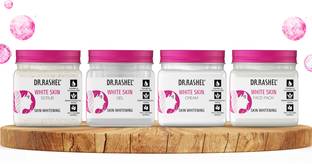 DR.RASHEL WHITE SKIN PACK OF 4 (SCRUB, GEL, CREAM & FACEPACK) SKIN WHITENING FACIAL KIT