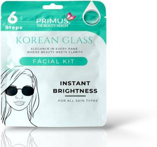 Primus Korean Glass 6 Steps facial kit with Instant Brightness