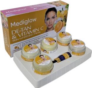 MEDIGLOW DE-TAN AND VITAMIN C