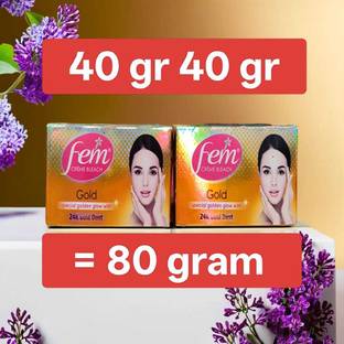 Fem Cream bleach Gold special golden glow with 24 k gold dust