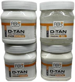 ABH D-TAN Facial Kit Complete Tan Removal Kit