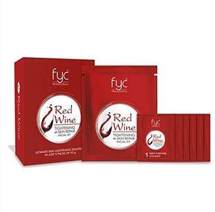 FYC Professional Yavi Cosmetics Red-Wine Facial Pouch For Tightening and Skin Repair