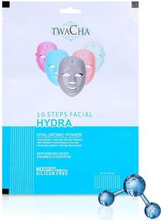 TWACHA Hydra Facial Kit for Deep Hydration & Whitening Skin with Hyaluronic Power