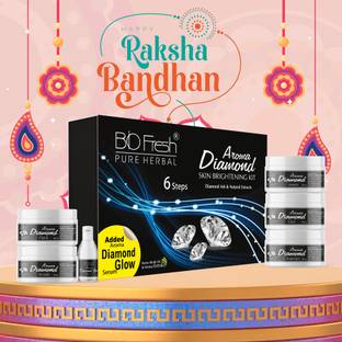 Biofresh Aroma Diamond Facial Kit for Instant Glow/Brightening Purifying Cleansing Skin