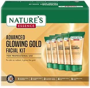 Nature's Essence ADVANCED GOLD GLOWING FACIAL KIT 250G