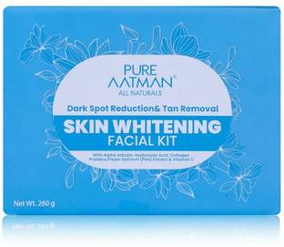 PUREAATMAN Pure Aatman Skin Brightening Facial Kit enriched with Alpha Arbutin