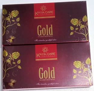 Kaya Care KC Gold 24 Carat Gold Facial Kit 80 ml * 2pc