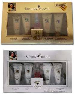 Shahnaz Husain herbals Gold and Diamond facial kit 80 g