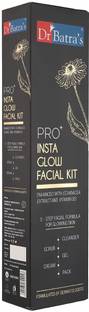 Dr Batra's PRO+ Insta Glow Facial Kit Enriched With Echinacea Extract And Vitamin B3 - 250 gm