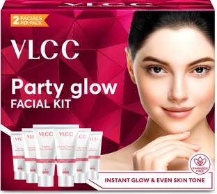 VLCC Party Glow Facial Kit | For Party Ready | Anytime & Anywhere