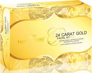 Herbal Tree 24 Carat Gold Facial kit For Anti-Ageing & Lustrous Glow