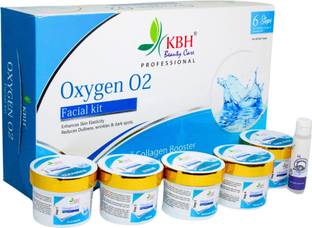 kbh Oxygen O2 Plus Facial Kit For Men & Women 320gms 6 in 1