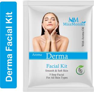 MISSMONIKS Derma Facial Kit - Cleanser + Scrub + Cream + Pack + Gel