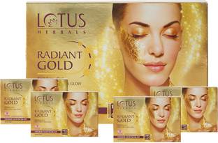 LOTUS HERBALS Radiant Gold Cellular Glow Facial Kit