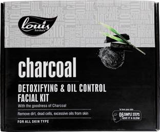Louis herbals Charcoal Detoxifying & Oil Control Facial Kit
